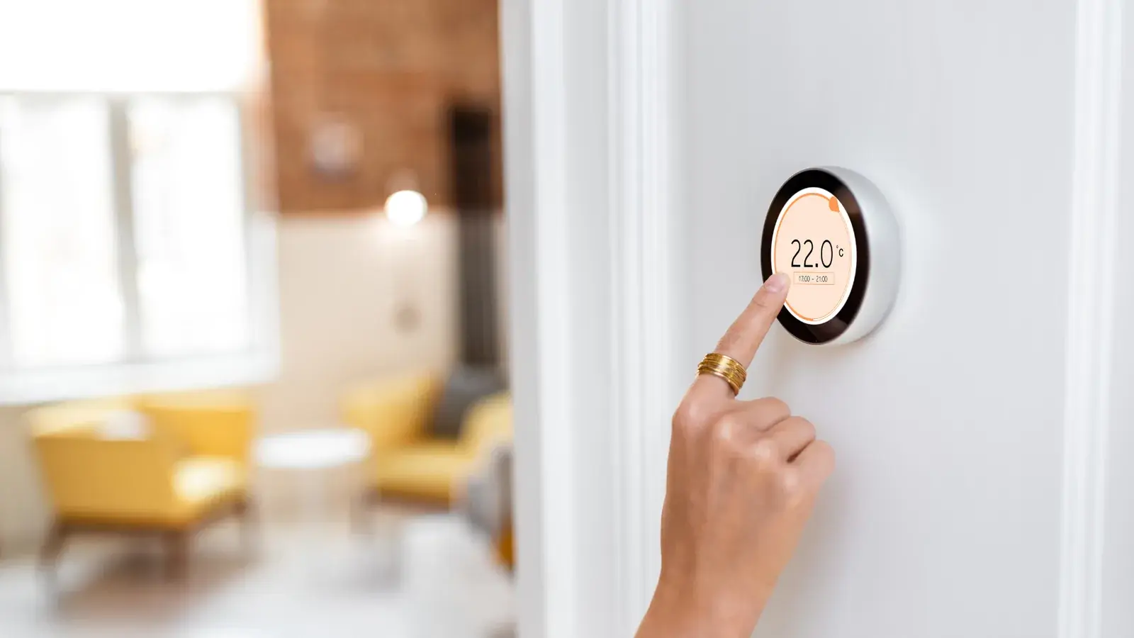 Smartes Raumthermostat